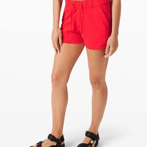 lululemon athletica Red Athletic Shorts